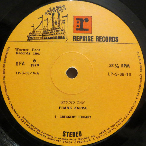 Frank Zappa - Studio Tan