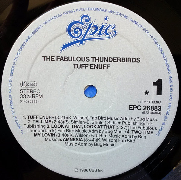 The Fabulous Thunderbirds - Tuff Enuff