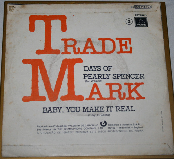 Trademark (10) - Days Of Pearly Spencer