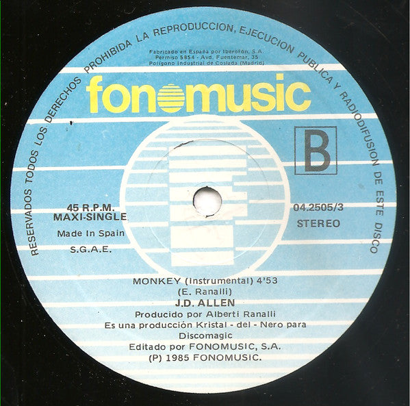 J.D. Allen (2) - Monkey