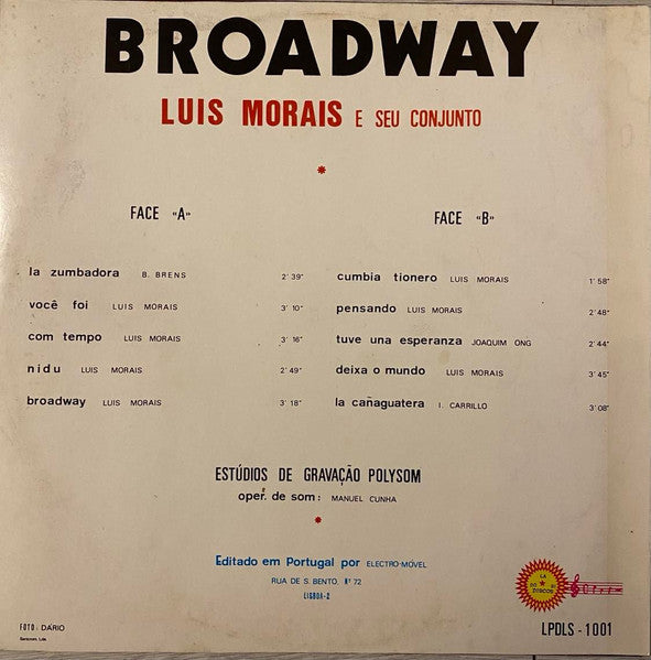 Luis Morais, Voz De Cabo Verde - Broadway