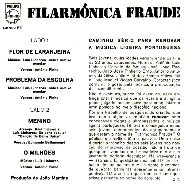 Filarmónica Fraude - Flor De Laranjeira