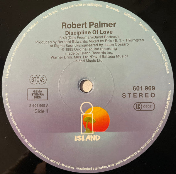 Robert Palmer - Discipline Of Love