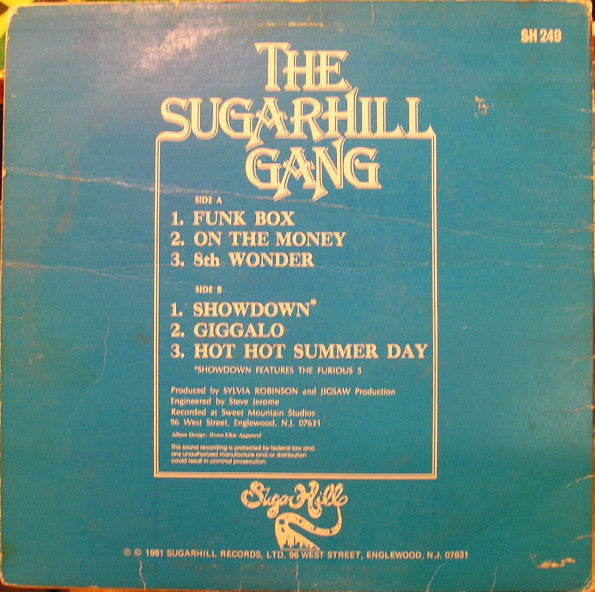 Sugarhill Gang - 8th Wonder