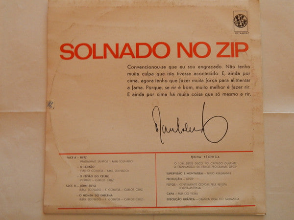 Raul Solnado - Solnado No Zip