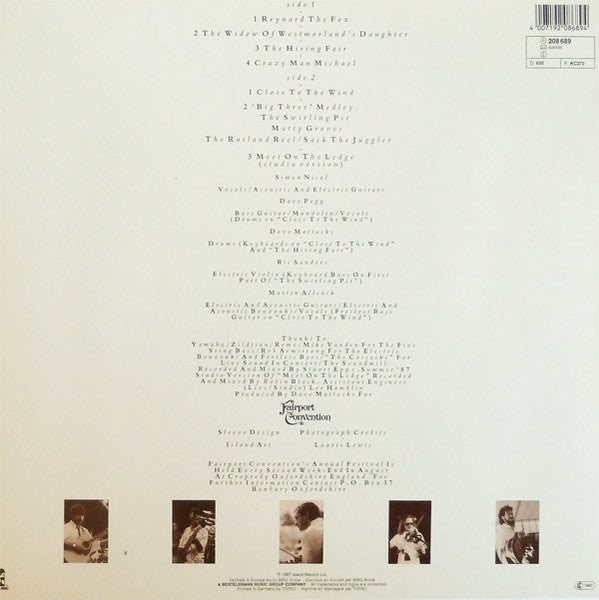 Fairport Convention - In Real Time (Live '87)