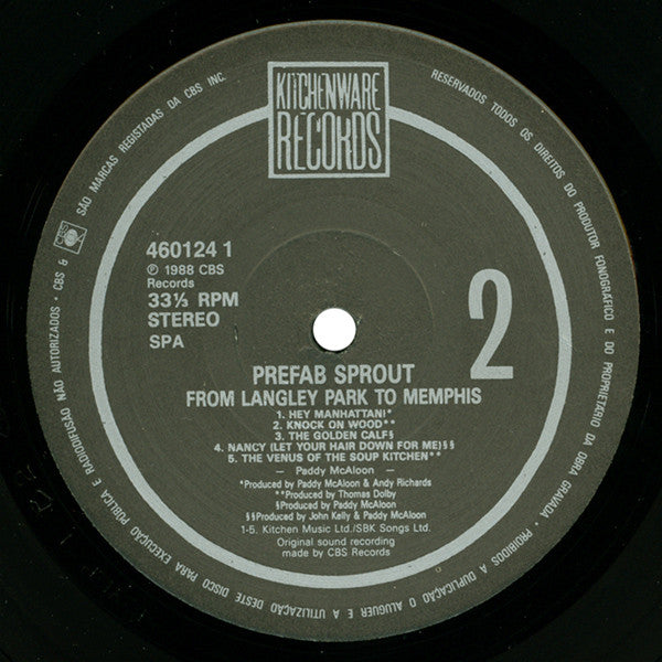 Prefab Sprout - From Langley Park To Memphis