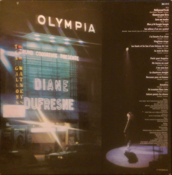 Diane Dufresne - J'me Sens Ben (Enregistrement Public À L'Olympia)