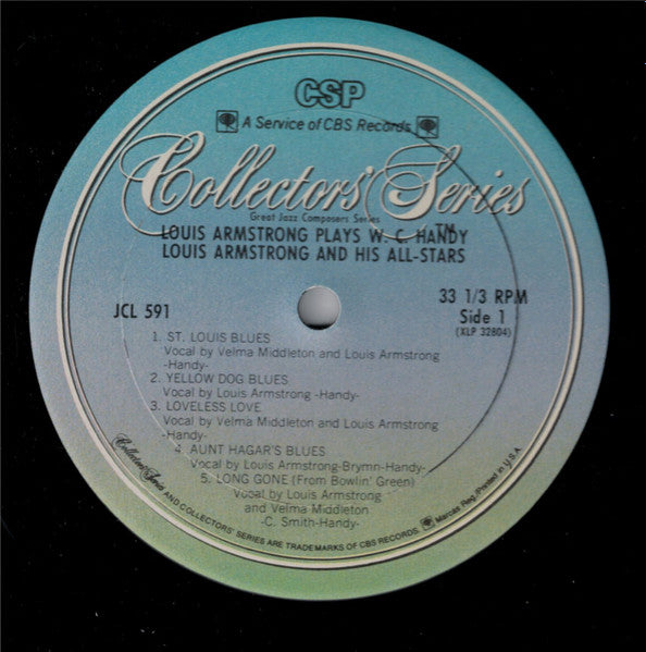 Louis Armstrong - Plays W. C. Handy