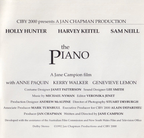Michael Nyman - The Piano