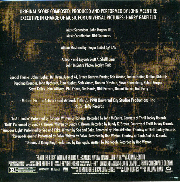 John McEntire - Music From The Motion Picture Reach The Rock