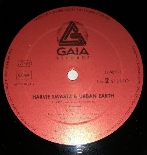 Harvie Swartz & Urban Earth - It's About Time