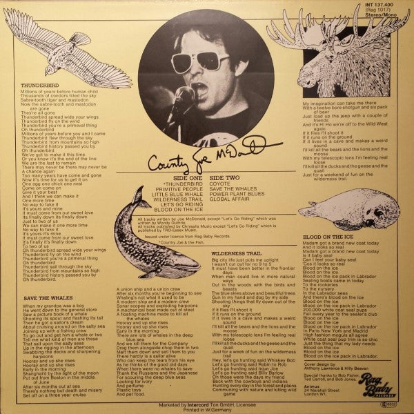 Country Joe McDonald - Animal Tracks