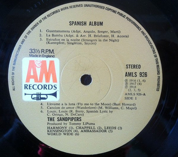 The Sandpipers - Spanish Album