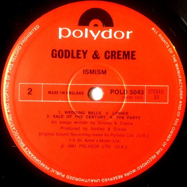 Godley & Creme - Ismism