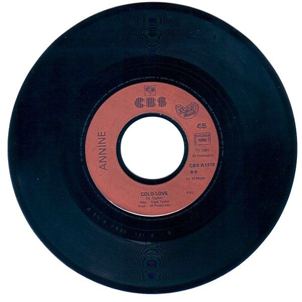 Annine - Wanna Wanna / Cold Love