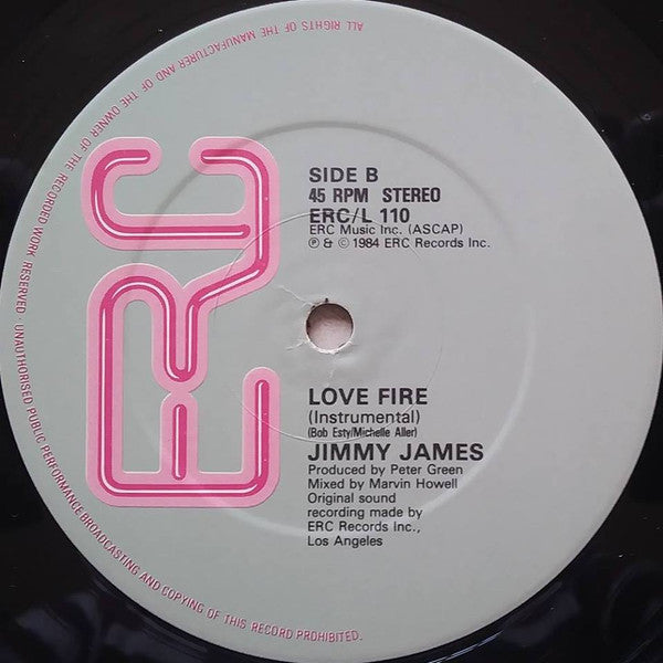 Jimmy James (2) - Love Fire
