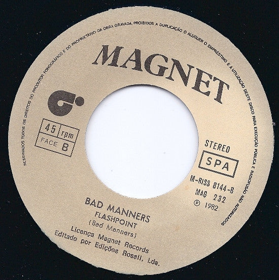 Bad Manners - My Girl Lollipop