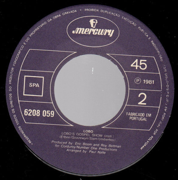 Lobo - Lobo's Gospel Show