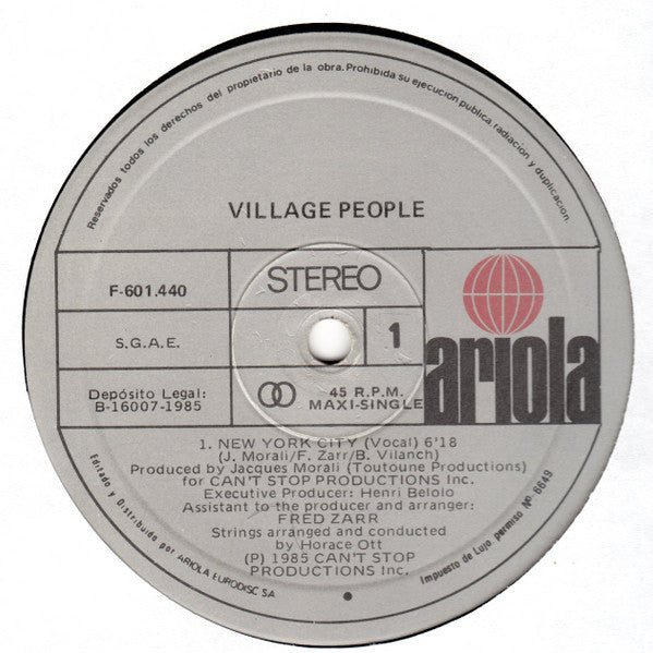 Village People - New York City