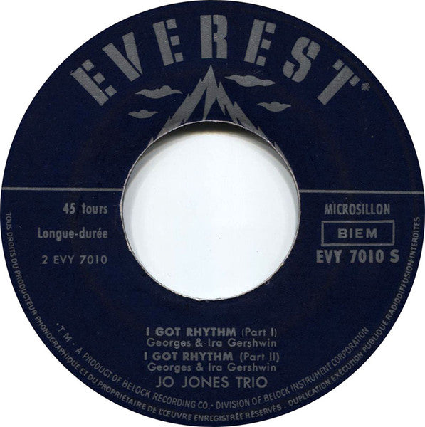 The Jo Jones Trio - Jo Jones Trio