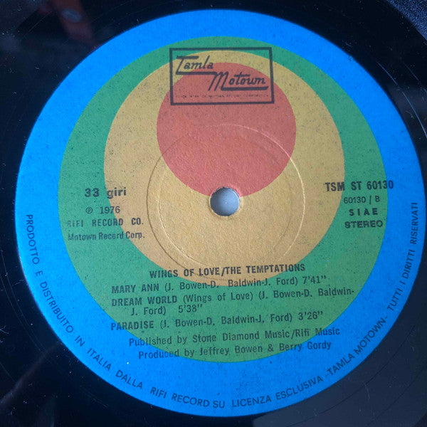 The Temptations - Wings Of Love