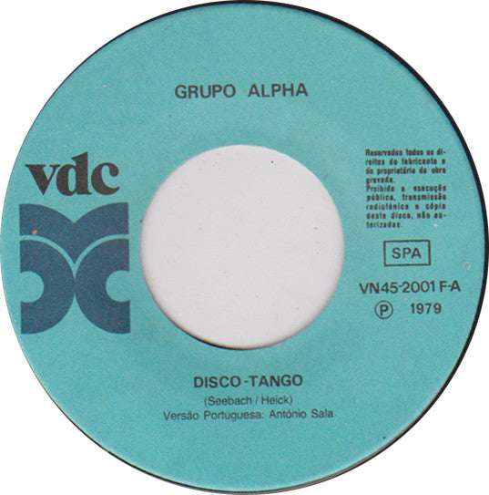 Grupo Alpha (2) - Hallelujah / Disco Tango