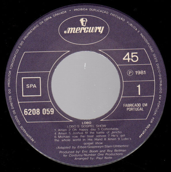 Lobo - Lobo's Gospel Show