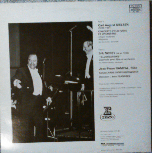 Jean-Pierre Rampal - Carl Nielsen (Concerto Pour Flûte Et Orchestre) - Erik Norby ("Illuminations" Capriccio Pour Flûte Et Orchestre)