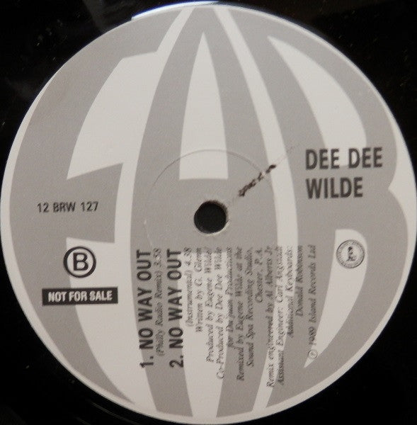 Dee Dee Wilde - No Way Out