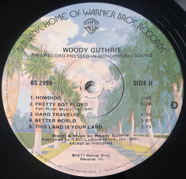 Woody Guthrie - Original Recordings Made By Woody Guthrie 1940-1946