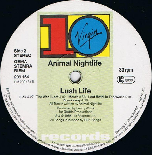 Animal Nightlife - Lush Life