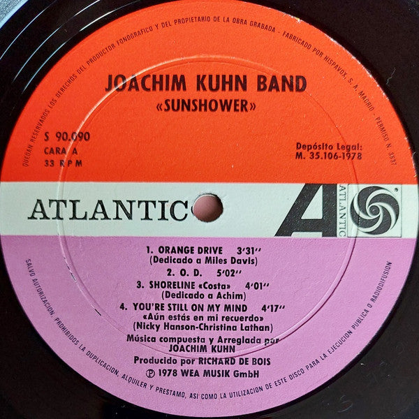 Joachim Kühn Band Featuring Jan Akkerman & Ray Gomez - Sunshower