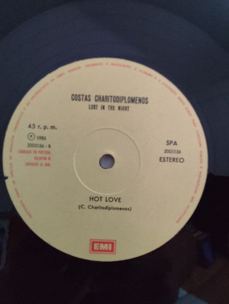 Costas Charitodiplomenos - Lost In The Night / Hot Love