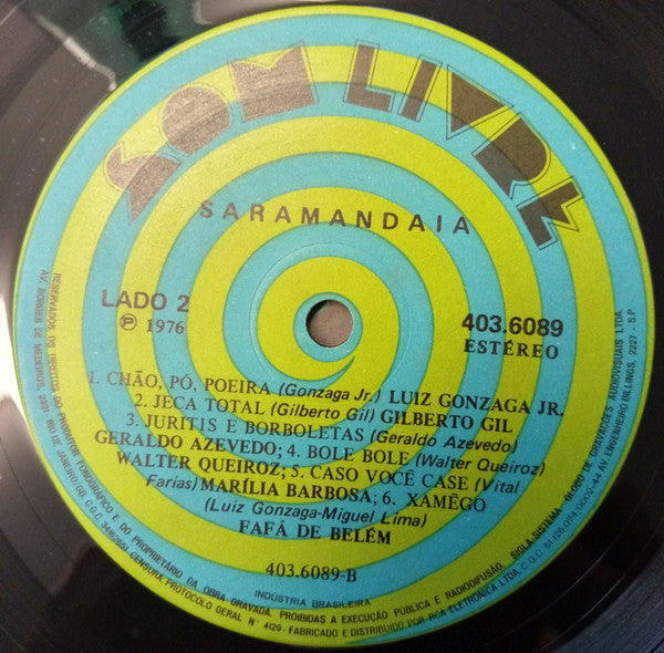 Various - Saramandaia (Trilha Sonora Original Da Novela)