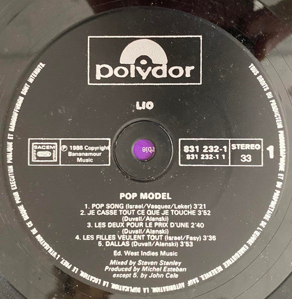 Lio - Pop Model