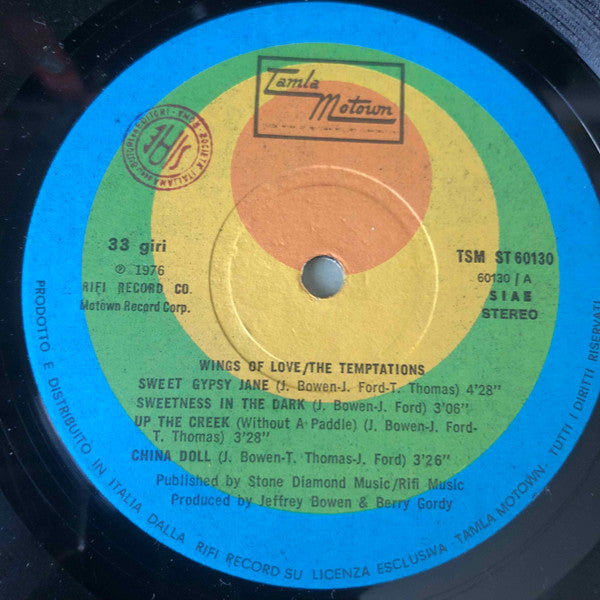 The Temptations - Wings Of Love
