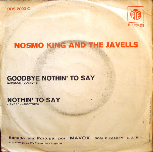 The Javells - Goodbye Nothin' To Say