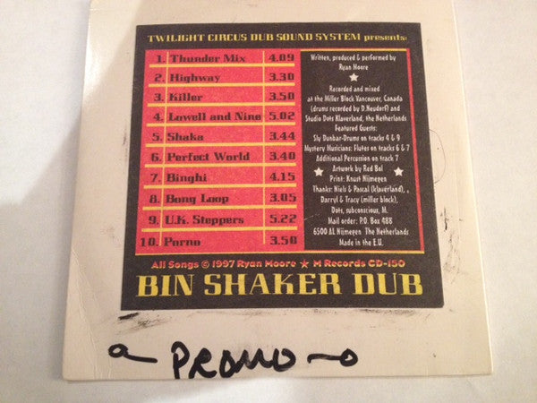 Twilight Circus Dub Sound System - Bin Shaker Dub