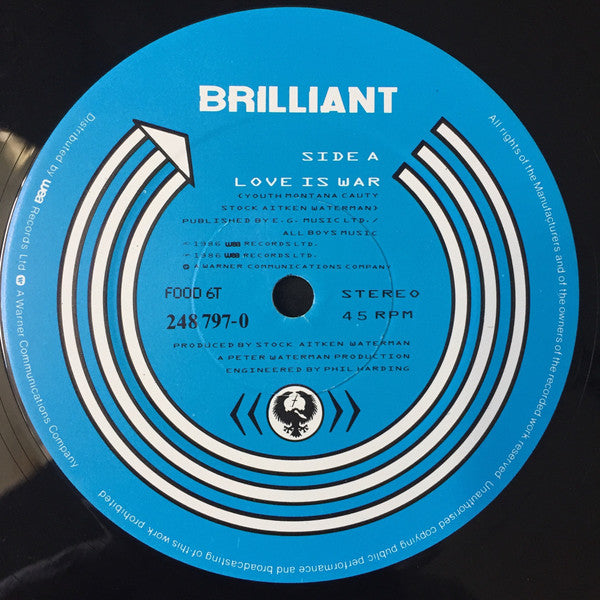 Brilliant - Love Is War