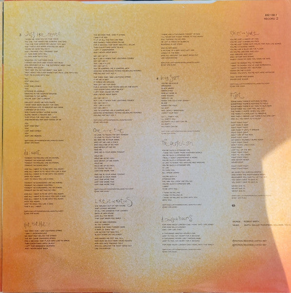 The Cure - Kiss Me Kiss Me Kiss Me