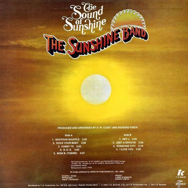 The Sunshine Band - The Sound Of Sunshine