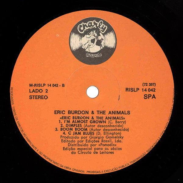 Eric Burdon & The Animals - Newcastle-On-Tyne, December 1963