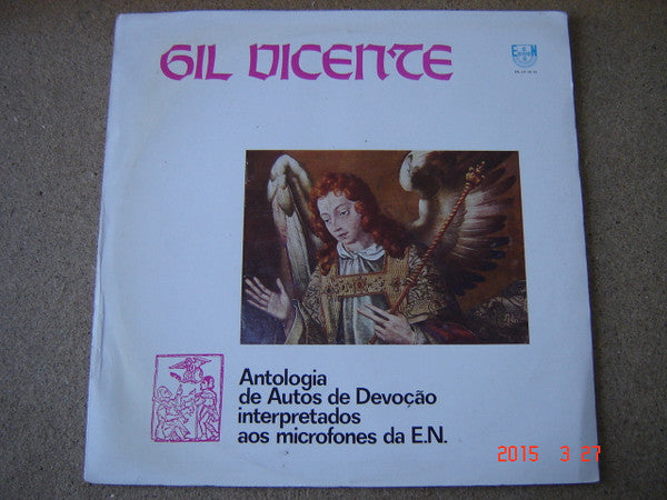 Gil Vicente - Antologia De Autos De Devoção Interpretados Aos Microfones Da E.N.