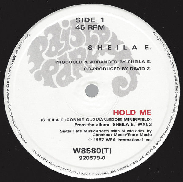 Sheila E. - Hold Me