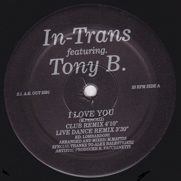 In-Trans Featuring Tony B. (14) - I Love You