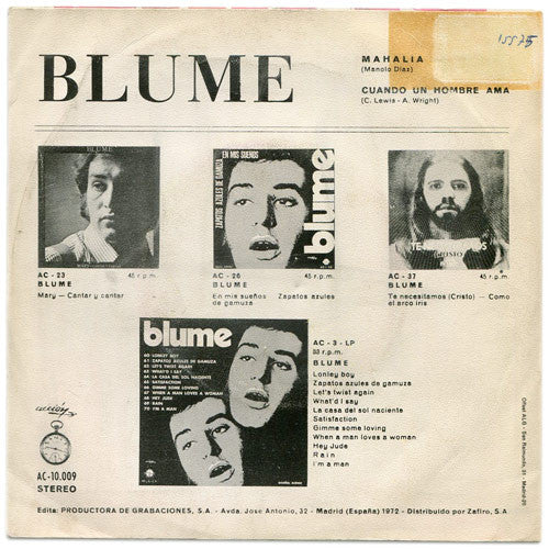 Blume (5) - Mahalia