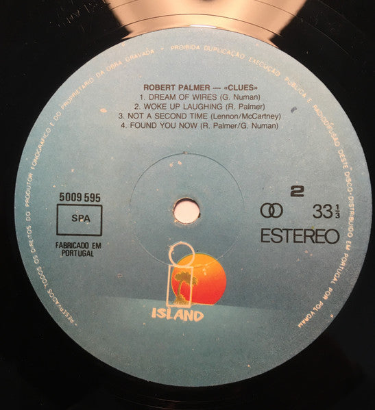 Robert Palmer - Clues