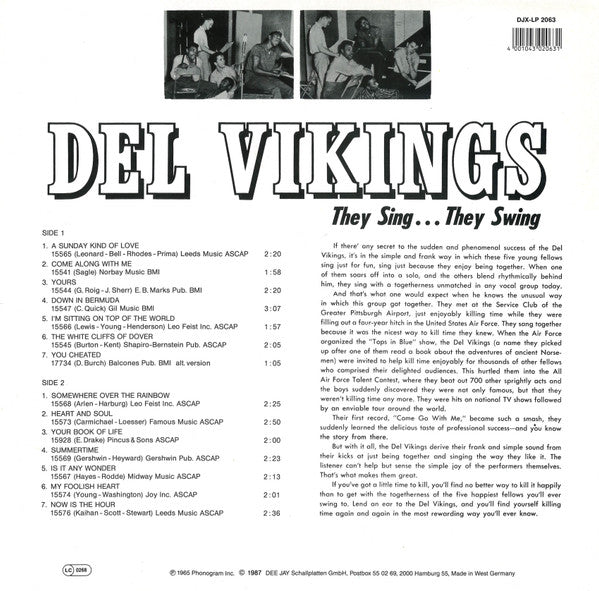 The Dell-Vikings - They Sing...They Swing
