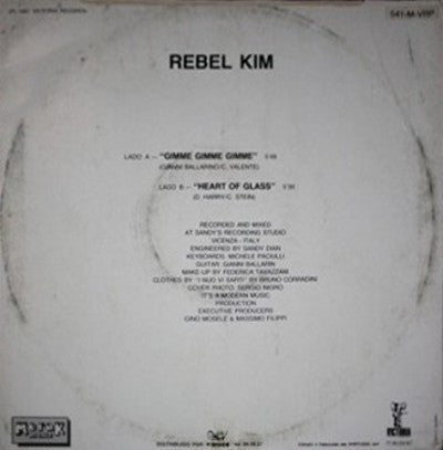 Rebel Kim - Gimme, Gimme, Gimme / Heart Of Glass